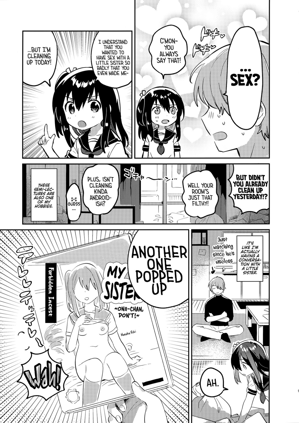 Hentai Manga Comic-Let's Make The Ideal Little Sister!-Read-8